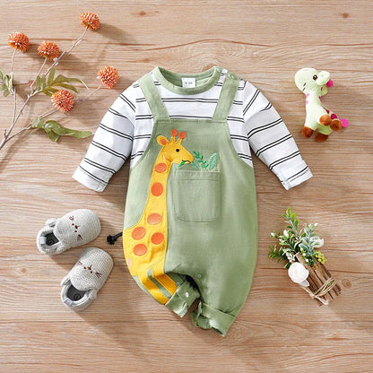 Playful Giraffe Romper