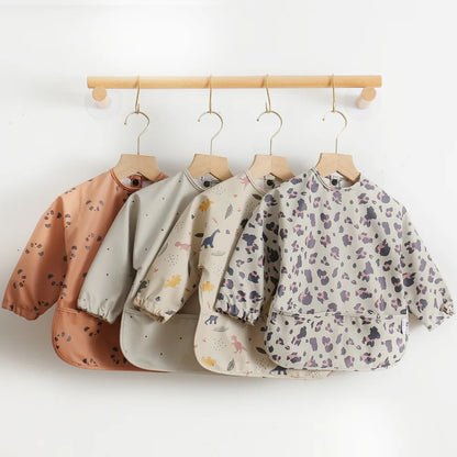 Long Sleeve Apron Pocket