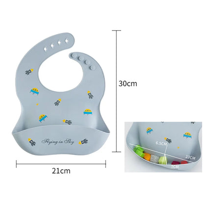 Waterproof Bibs Soft Silicone