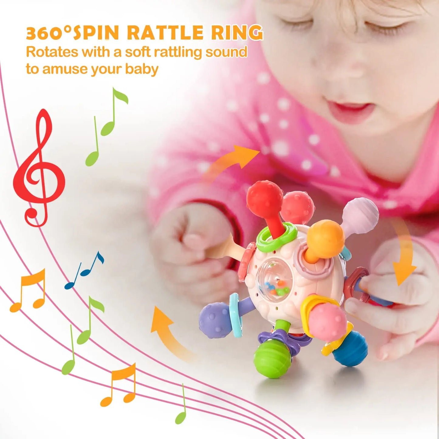 Sensory Baby Teething Toys