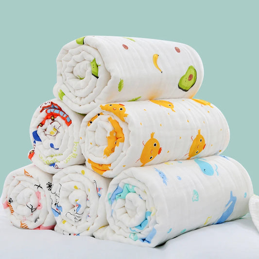 4-Layer Gauze Bath Towel