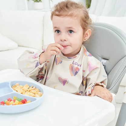 Long Sleeve Apron Pocket