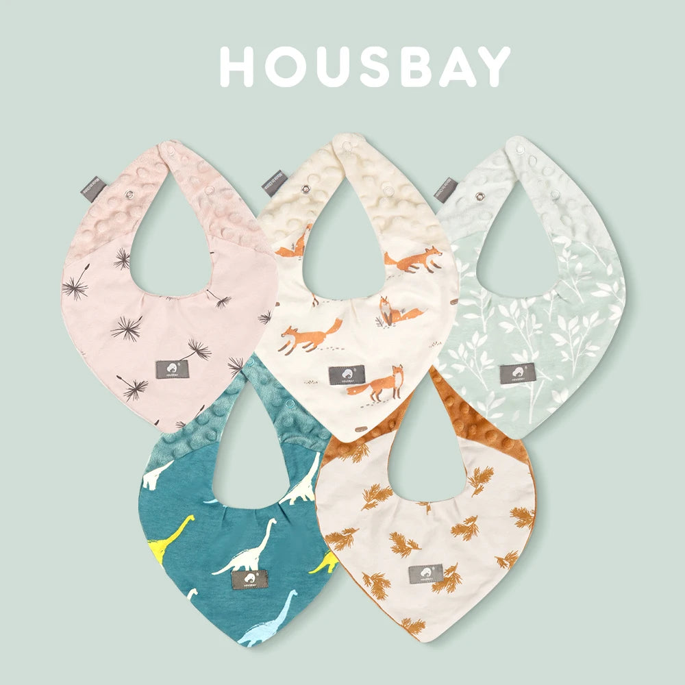 Triangle Scarf Saliva Towel