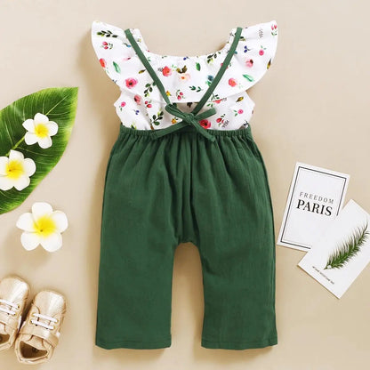 Girl Set Floral Print