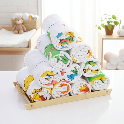 Cartoon Muslin Swaddle Wrap